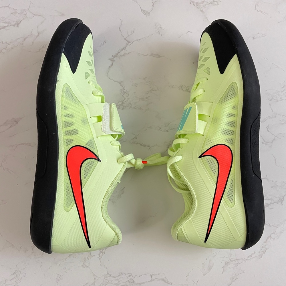 Nike Zoom Rival SD 2 Barely Volt Hyper Orange Men’s Size 10 685134-700 - Picture 4 of 7